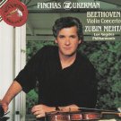 Beethoven - Violin Concerto - Sonata No. 10 - Pinchas Zukerman - Zubin Mehta - CD