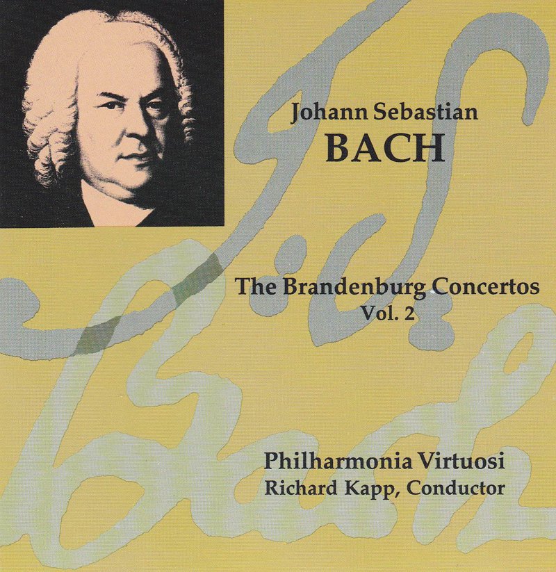 Johann Sebastian Bach - The Brandenburg Concertos Vol. 2 - Philharmonia ...