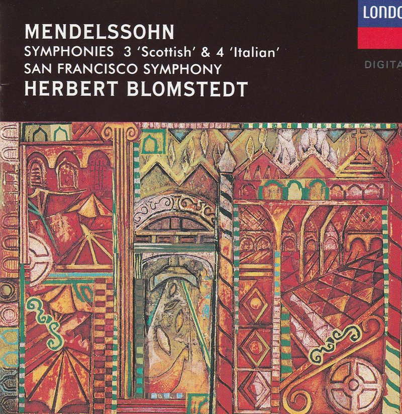 Mendelssohn - Symphonies 3 'Scottish' & 4 'Italian' - Herbert Blomstedt ...