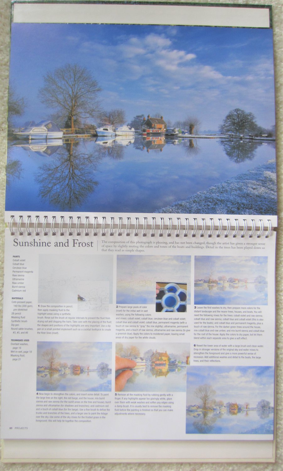 How to Paint Watercolor Landscapes by Hazel Harrison