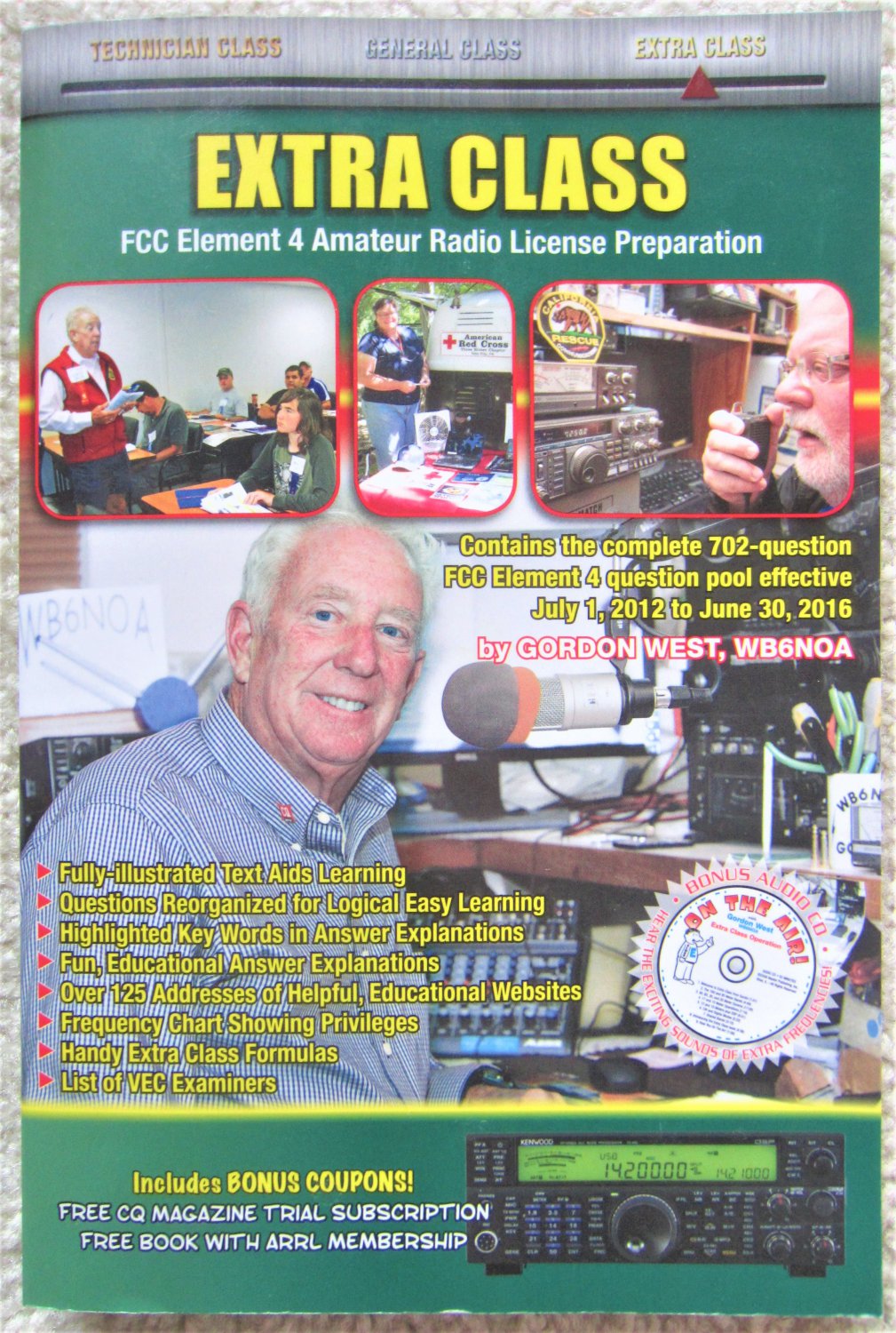 Amateur Radio - Ham Radio - Extra Class - Technician Class - Lot of 3