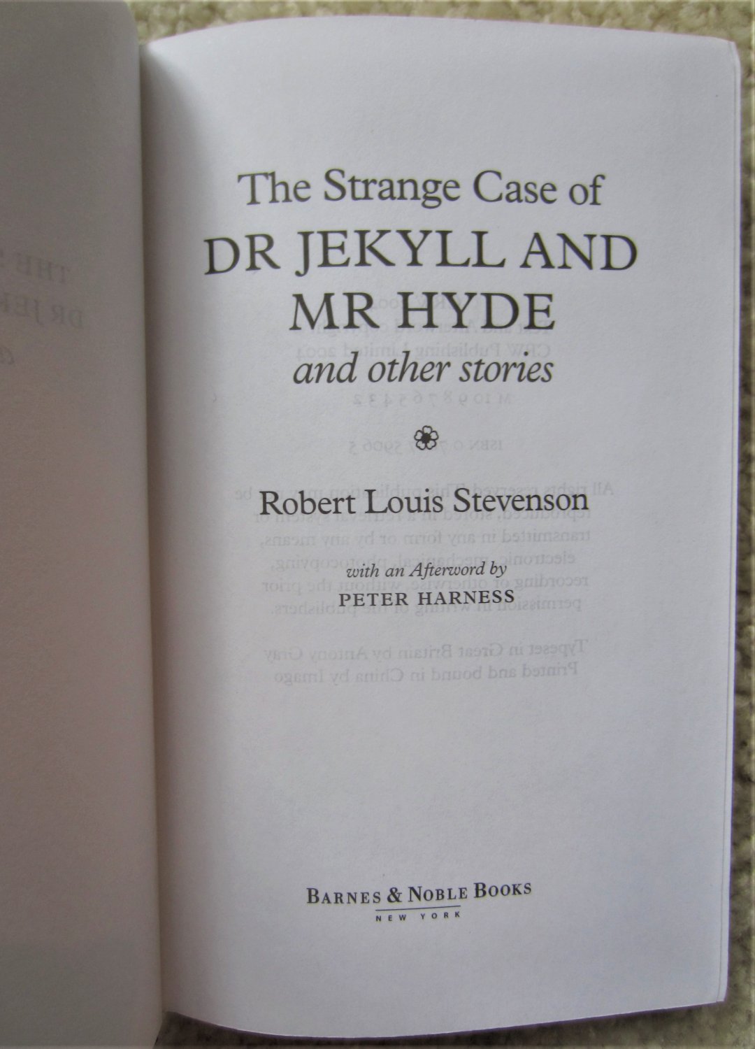 The Strange Case Of Dr Jekyll And Mr Hyde And Other Stories Robert