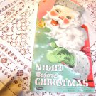 Night Before Christmas Book - 1950's (#5)