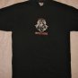 Black Hell Police Dept T-shirt L Large 42 Chest Cayman Island Cops