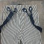 Pinstripe Pants with suspenders