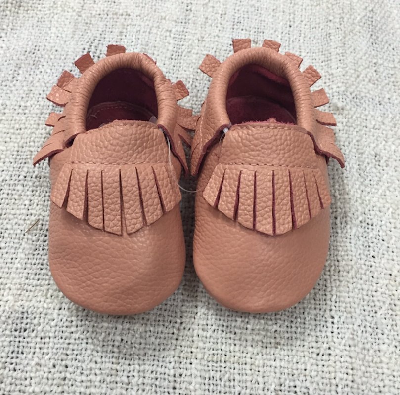 Baby Moccasin Peach