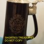Black Glass Drunk Love Stein with Metal Lid VIP