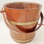 Olde Oaken Bucket Wood Barrel Style Ice Bucket