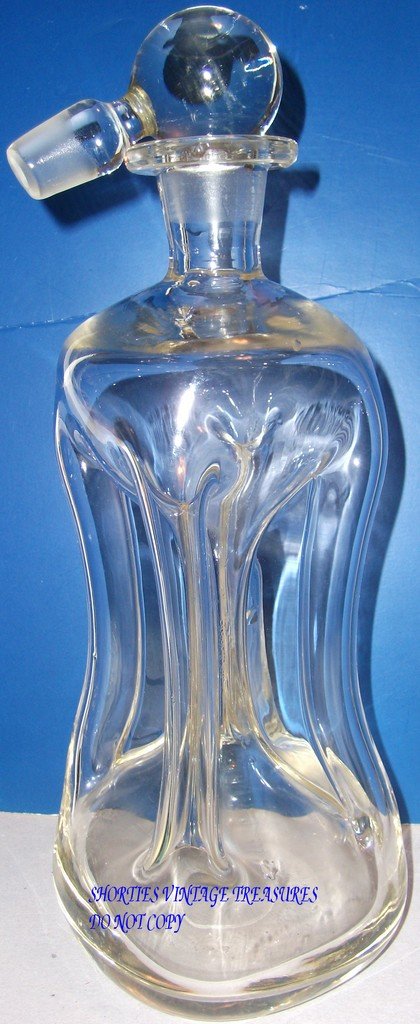 Holmegaard Kluk Kluk Pinch Decanter Mid Century Modern