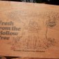 Keebler Advertising Picnic Basket with Leather Straps Vintage