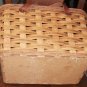 Keebler Advertising Picnic Basket with Leather Straps Vintage