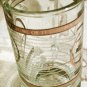 Alaska Airlines, Advertising, Clear Glass,Gold Stein, Vintage