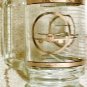 Alaska Airlines, Advertising, Clear Glass,Gold Stein, Vintage
