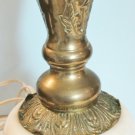 Solid Brass, Marble, Electric, Table Lamp, Vintage, Home Decor Solid Brass, Marble, Electric, Table Lamp, Vintage, Home Decor