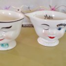 Yum Bailey Irish Cream Pitcher and Sugar Pot, Vintage