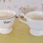 Yum Bailey Irish Cream Pitcher and Sugar Pot, Vintage