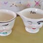 Yum Bailey Irish Cream Pitcher and Sugar Pot, Vintage