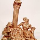 Gold Sculpture Table Top Decorative Figural Display Gold Sculpture Table Top Decorative Figural Display