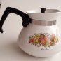 Spice of Life Pattern Teapot, Le Theâ Corning Ware