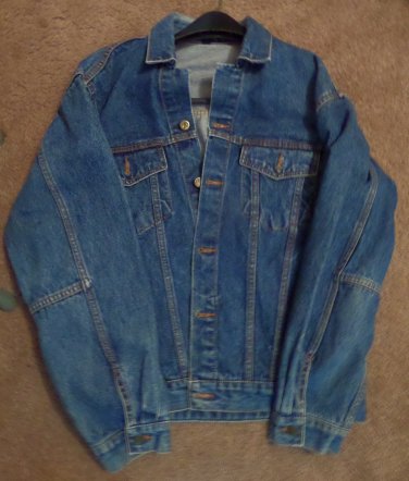Man&acirc;��s Vintage Denim Jean Jacket