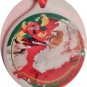 COCA COLA SANTA CLAUS CHRISTMAS ORNAMENT VINTAGE