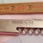 Markham Bar Tools Bottle Opener Vineyard Advertising Wine Corker