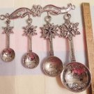 Christmas Holiday Measuring Spoon Set Joy Faith Love Peace