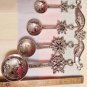 Christmas Holiday Measuring Spoon Set Joy Faith Love Peace