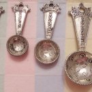 Princess Four Piece Metal Measuring Spoon Set