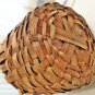 Large Glass Demijohn, Wicker Wrapped, Rope Carrying Hanging Handles