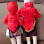 Pair Byers' Choice Christmas Carolers, Holiday Cheer, Christmas Celebration