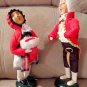 Pair Byers' Choice Christmas Carolers, Holiday Cheer, Christmas Celebration