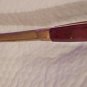 Gravy Soup Ladle, Brass and Wood Handle, Vintage