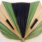 VINTAGE STRAW HANDHELD FAN
