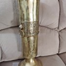 Umbrella Stand, Brass Home Decor, Parasol, Vintage Cane Storage