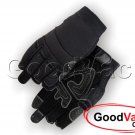 MAJESTIC 2122 Mechanics Synthetic Friction Grip Fingerless Work Gloves XXL