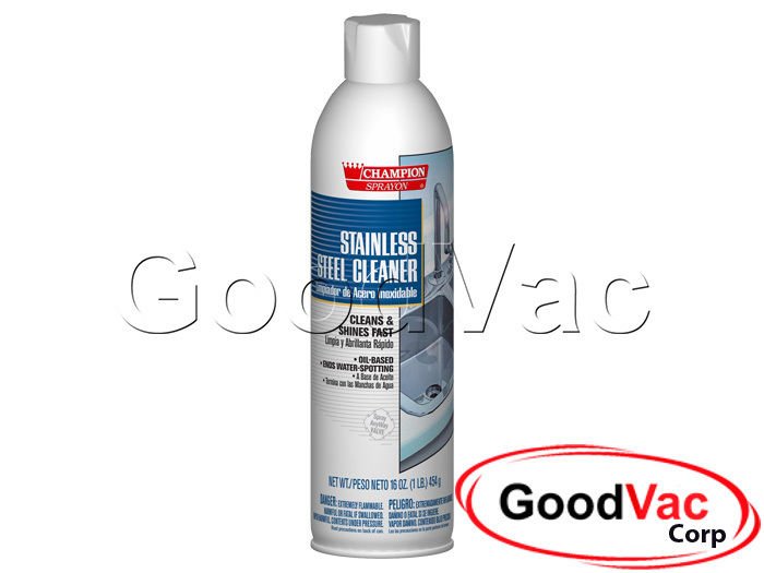 Champion Oil Based Stainless Steel Cleaner Aluminum Brass Chrome Zinc