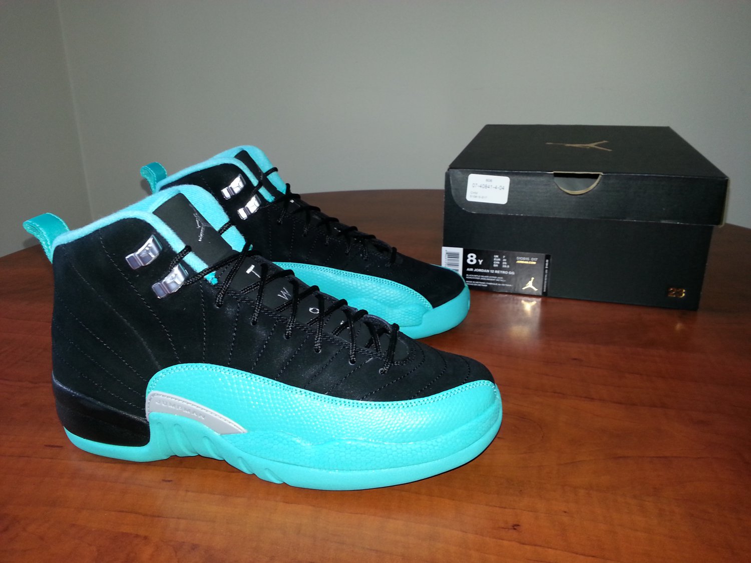 jordan 12 hyper jade shirt