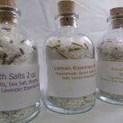 Bath Salts 1 OZ Lavender, Rosemary and Eucalptyus