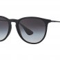 Ray Ban Sunglasses 4171 Erika 622/8G 54 Matte black Gradient New 100 %Original