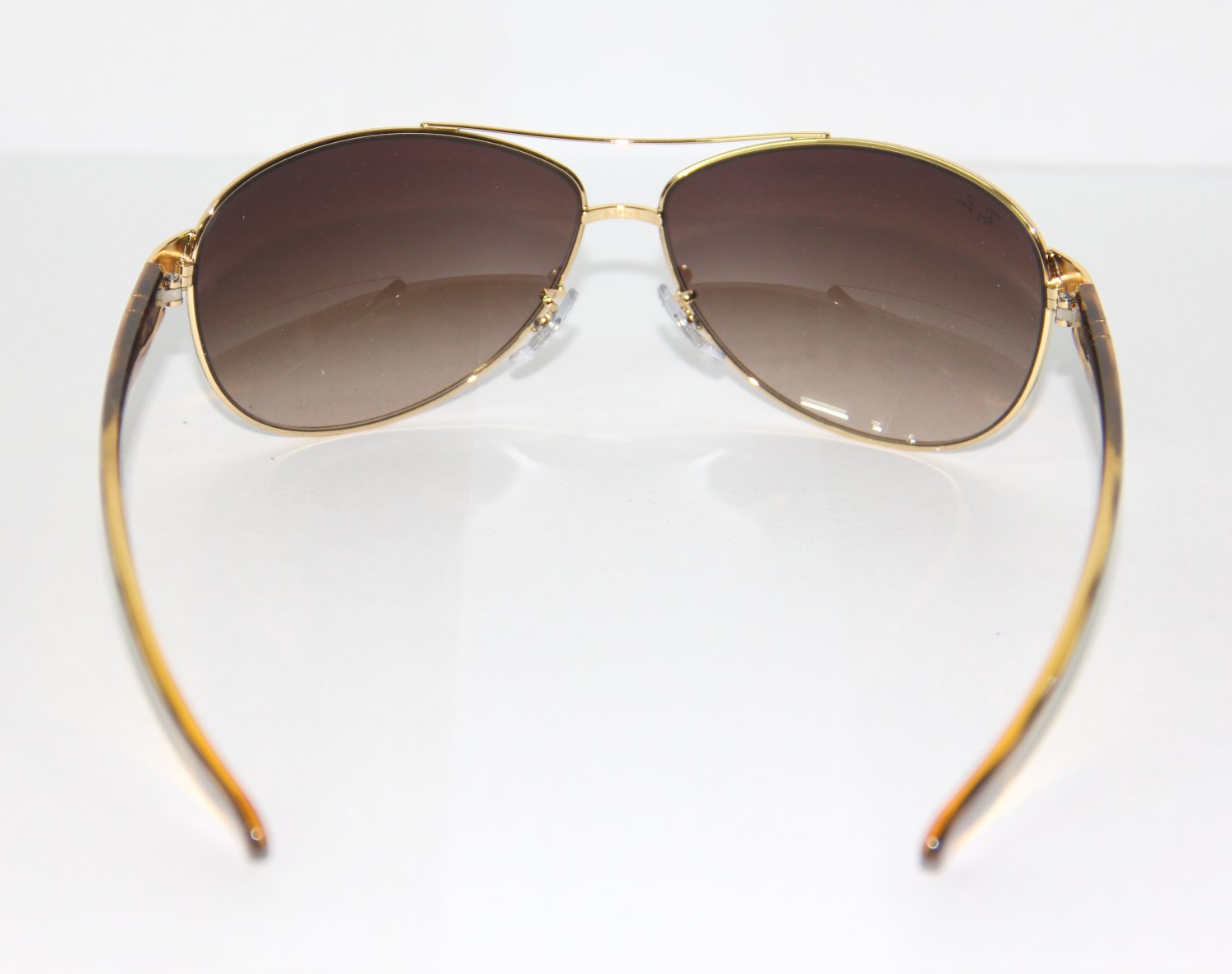 RayBan Sunglasses AVIATOR RB3386 001/13 63 GOLD TORTOISE BROWN