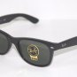 Ray-Ban New WAYFARER 2132 901L 55 Large BLACK GREEN Sunglasses NEW & 100% ORIGINAL