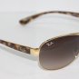 Ray-Ban Sunglasses AVIATOR 3386 001/13 63 GOLD TORTOISE BROWN GRADIENT Original