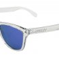 Oakley FROGSKINS Polished Clear Violet Iridium 9013 24-305 NEW & 100% ORIGINAL