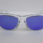 Oakley FROGSKINS Polished Clear Violet Iridium 9013 24-305 NEW & 100% ORIGINAL