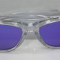 Oakley FROGSKINS Polished Clear Violet Iridium 9013 24-305 NEW & 100% ORIGINAL