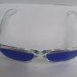 Oakley FROGSKINS Polished Clear Violet Iridium 9013 24-305 NEW & 100% ORIGINAL