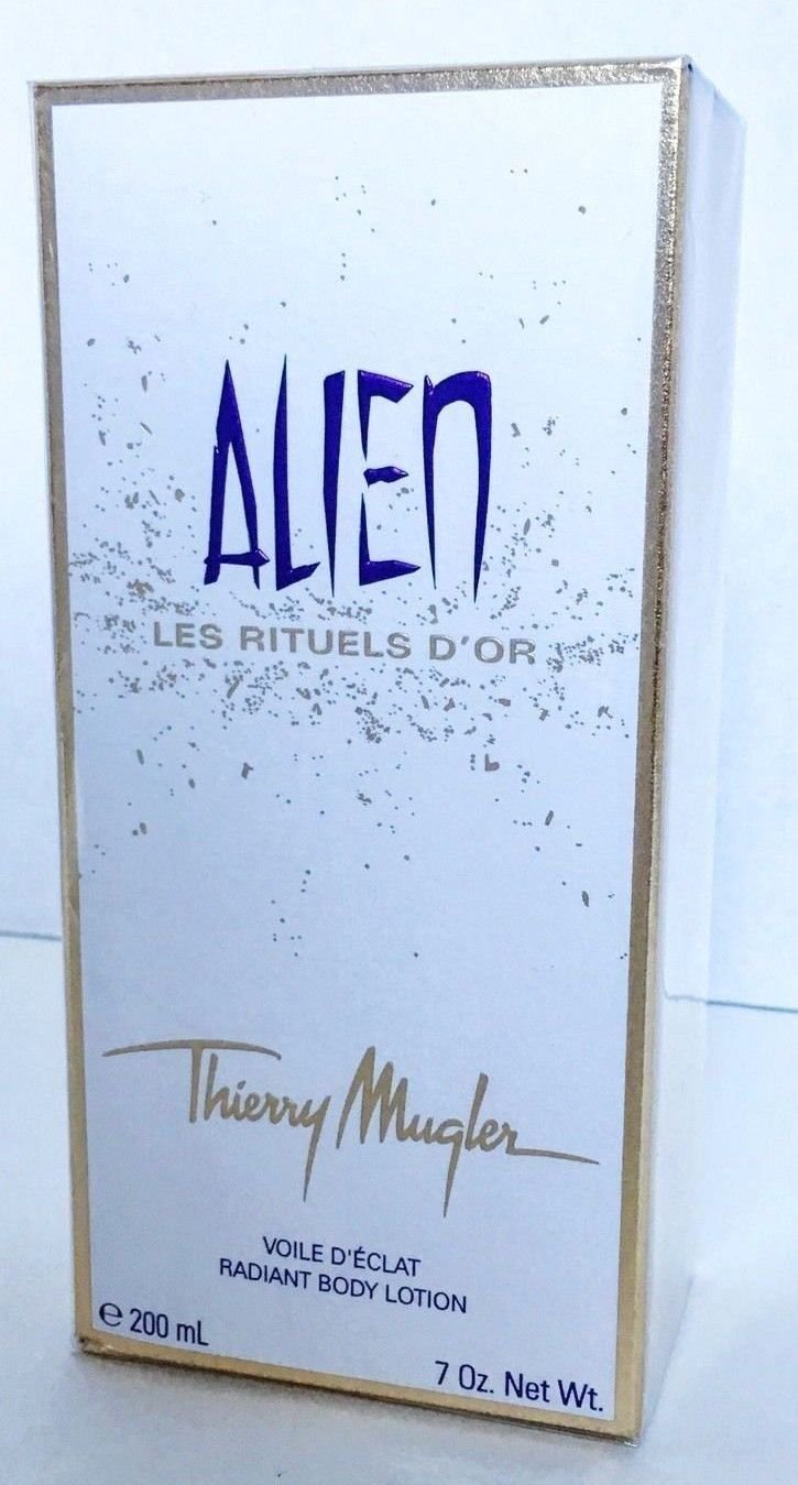 Alien Radiant Body Lotion Cream by Thierry Mugler 7oz / 200ml New In Box &Sealed