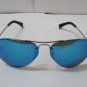 Ray-Ban Sunglasses 3449 004/55 59-14 Aviator Metal Gunmetal, Blue Mirror Lenses 100% Original