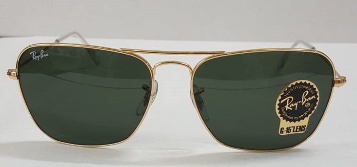 Ray-Ban CARAVAN Sunglasses RB3136 001 55-15